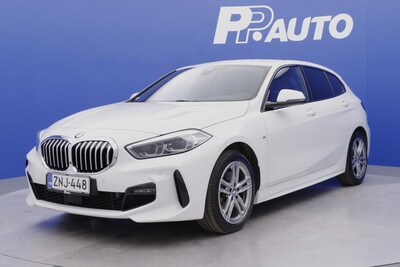 BMW 118 F40 Hatchback 118i A Business M Sport - M-Sport, vetokoukku, LED-ajovalot ym! Huippusiisti M-Sport, vaihtoehto uudelle!! - Korko 1%* ja 1000€ S-bonusostokirjaus! Talvimarkkinat!, vm. 2021, 15 tkm (1 / 18)
