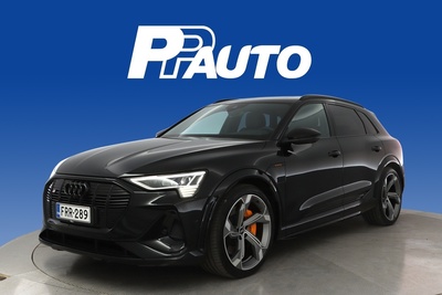 Audi e-tron S quattro - Korko 2,99%* - Bang & Olufsen Premium 3D, 360 kamera, Musta Optiikka -paketti, Matrix LED-ajovalot, Keyless, Panoraama, vm. 2022, 30 tkm (1 / 8)